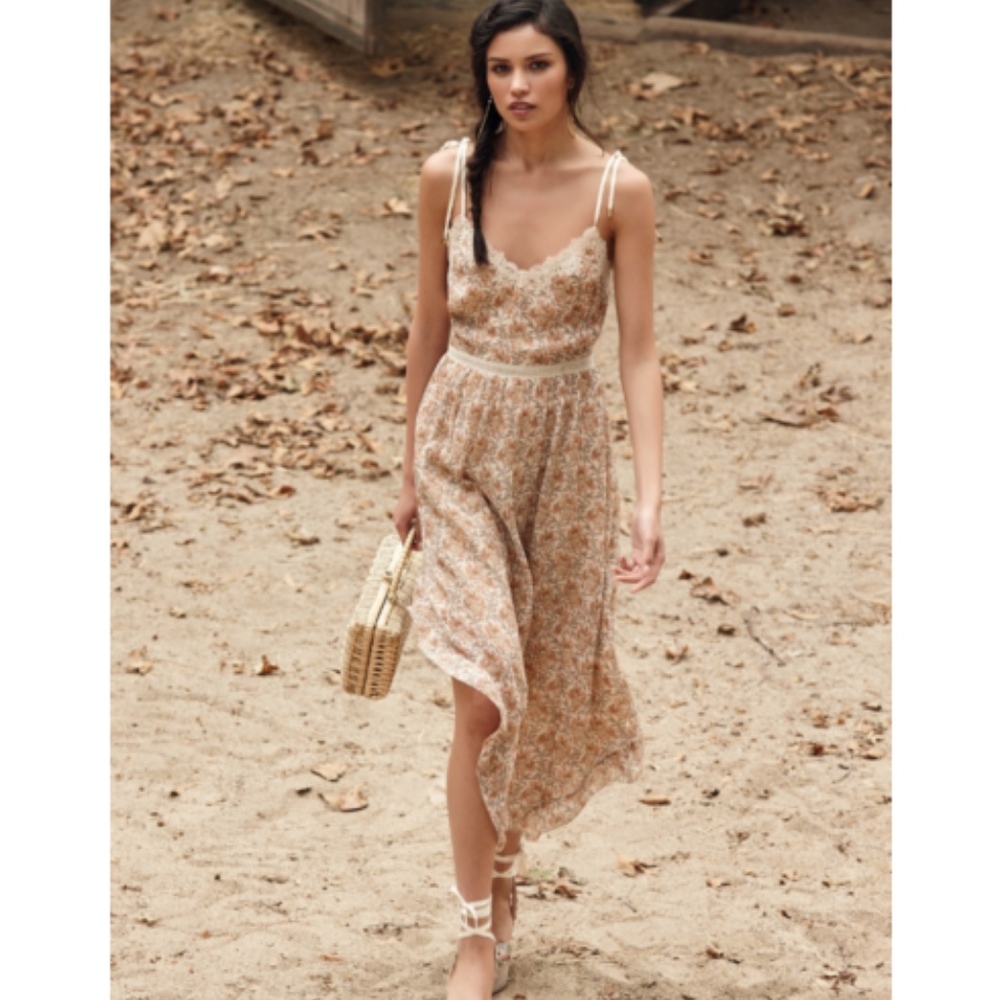 PAIGE -- Aubrey Dress, Desert Sunrise Floral, S